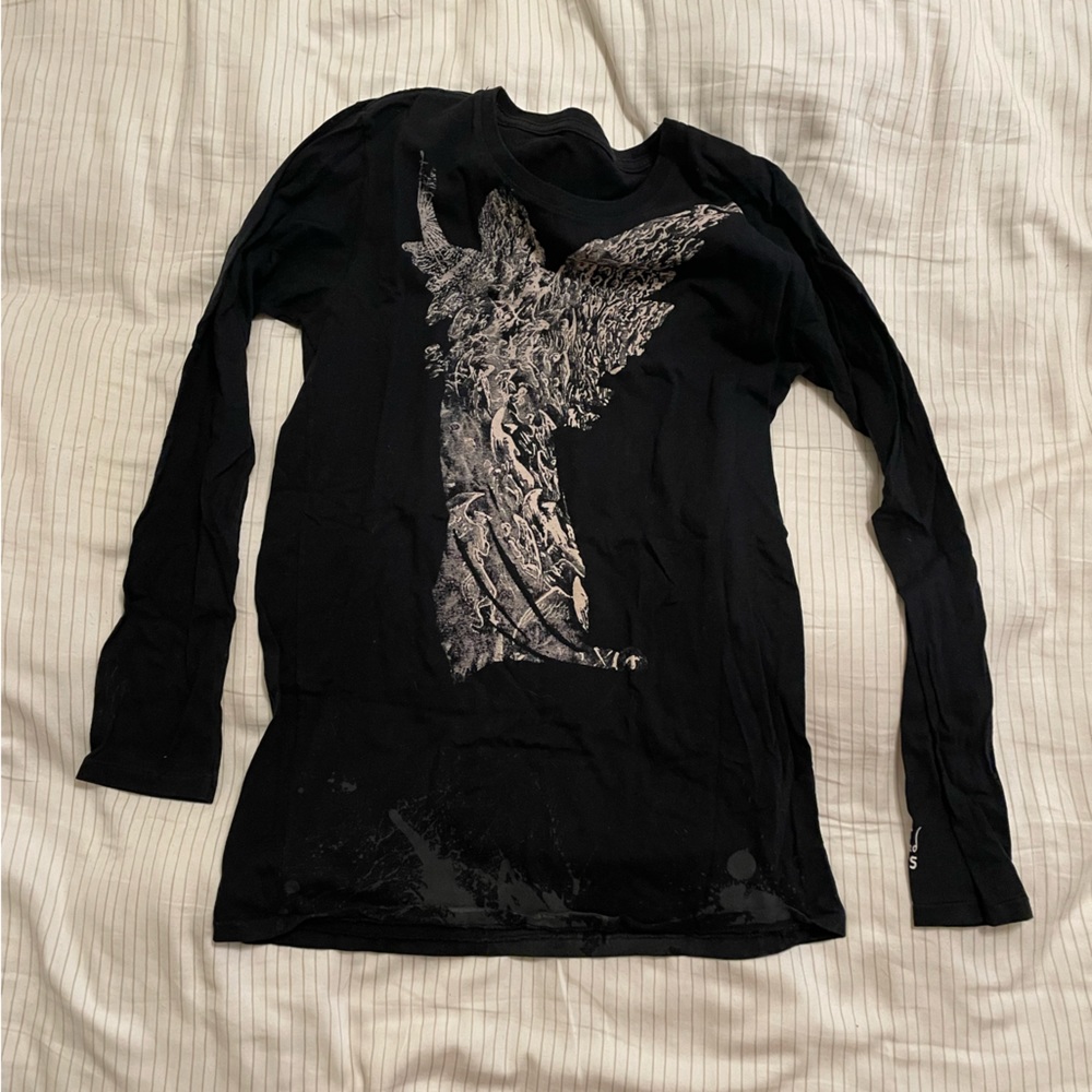Meat and Potatoes reversible long sleeve t-shirt small